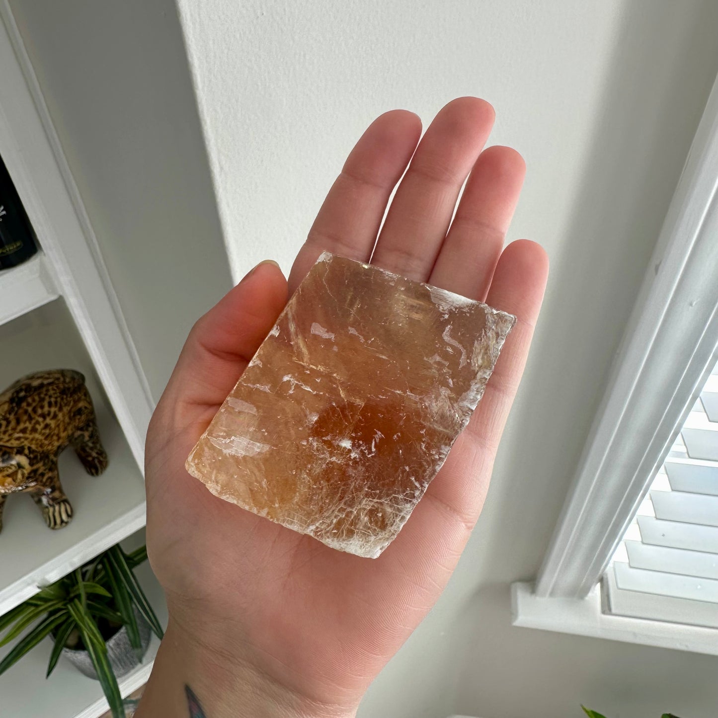 Honey Calcite Freeform