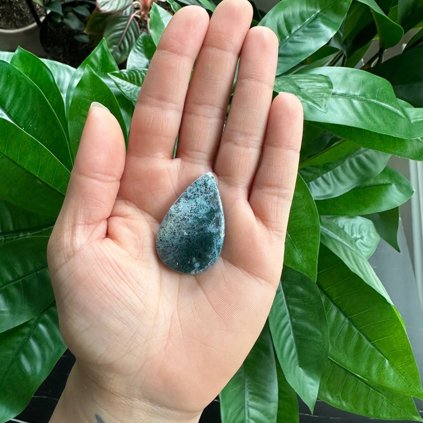 Tree Agate Cabochon | For Wire Wrapping & Jewelry Making | AC3