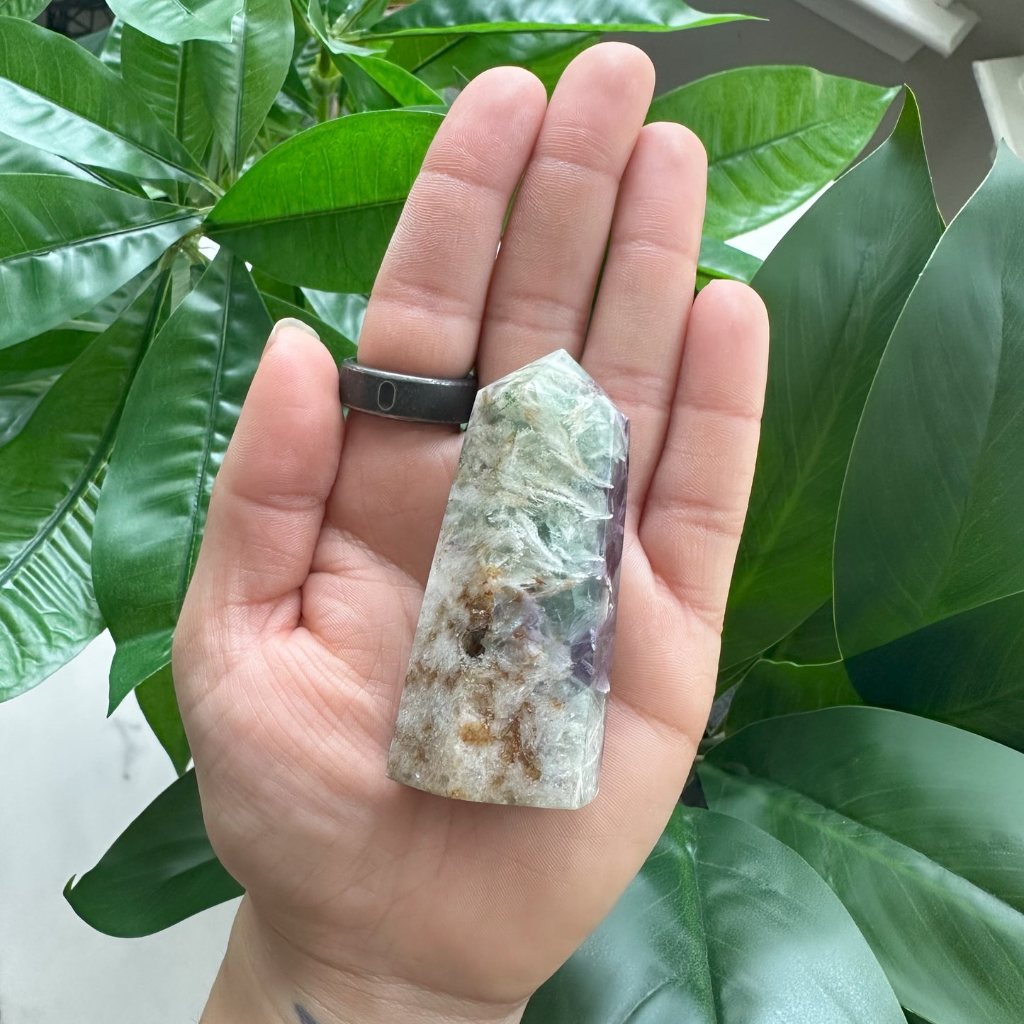 Feather Fluorite Tower | 3.4 oz | 2.8" | FFT1