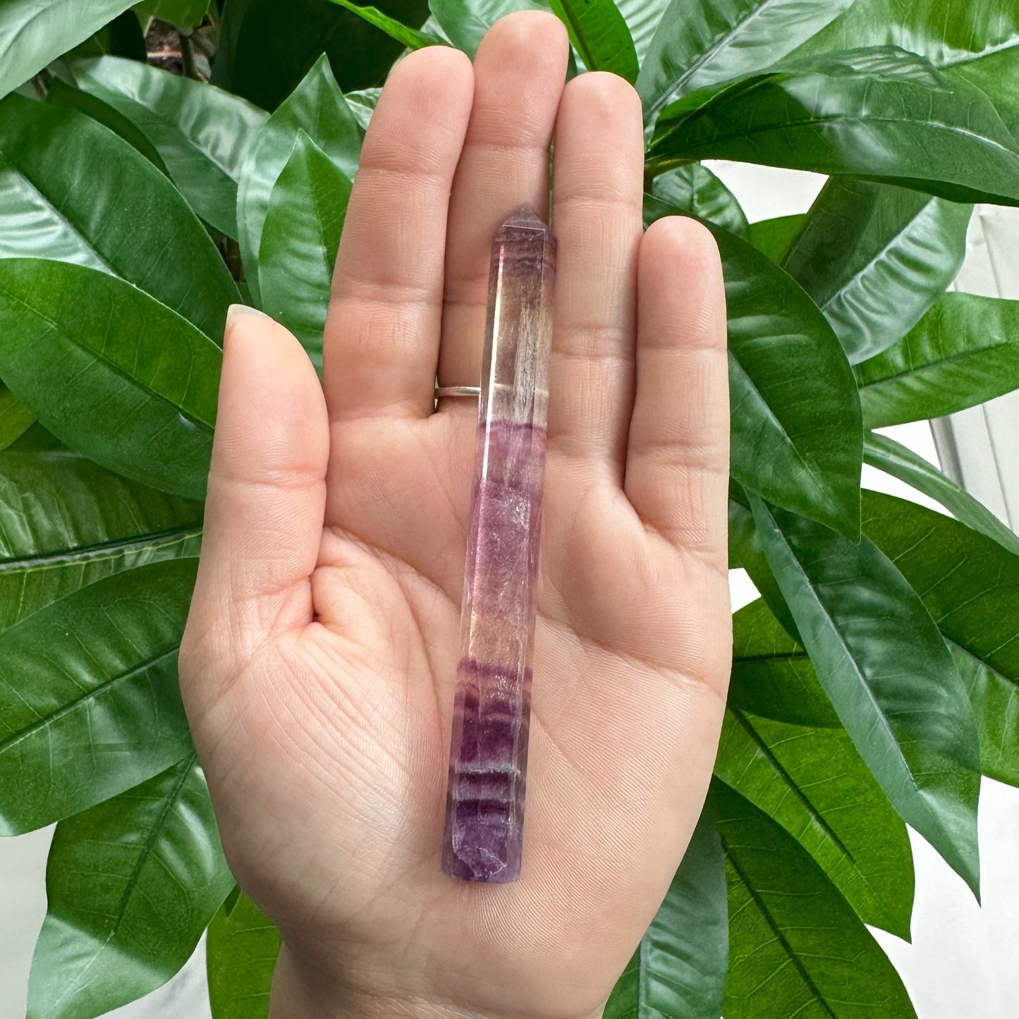 Skinny Rainbow Fluorite Tower | 1.2 oz | 4.3" | SF1