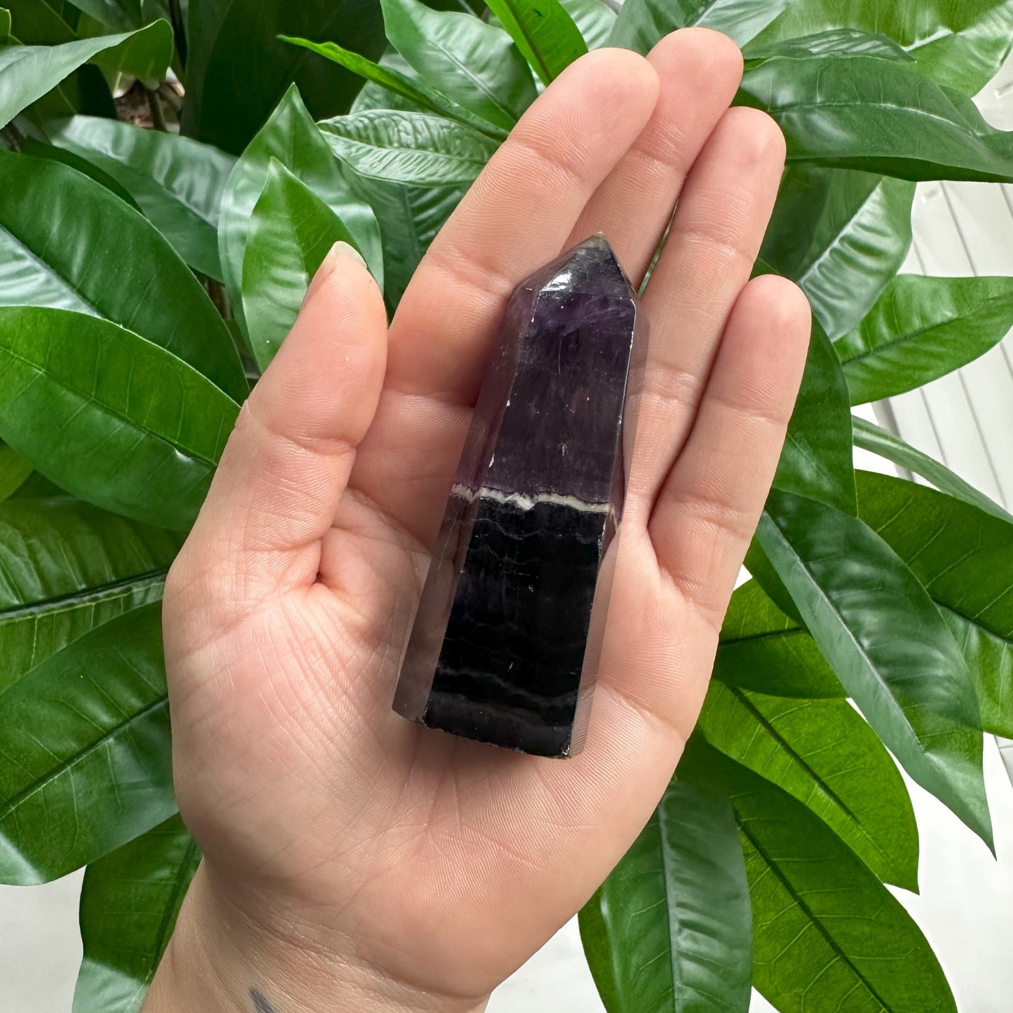 Purple Fluorite Tower | 4.2 oz | 3.1" | PF2