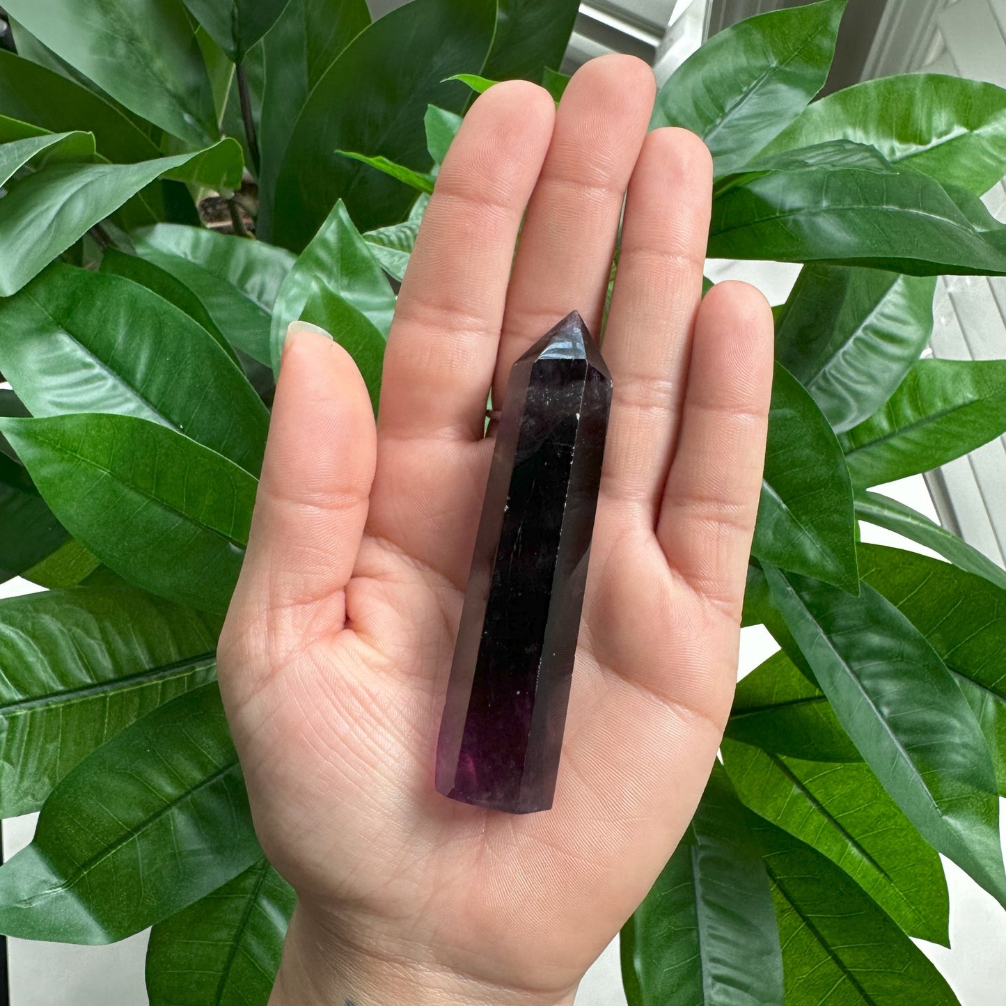Purple Fluorite Tower | 2.1 oz | 3.3" | PF3