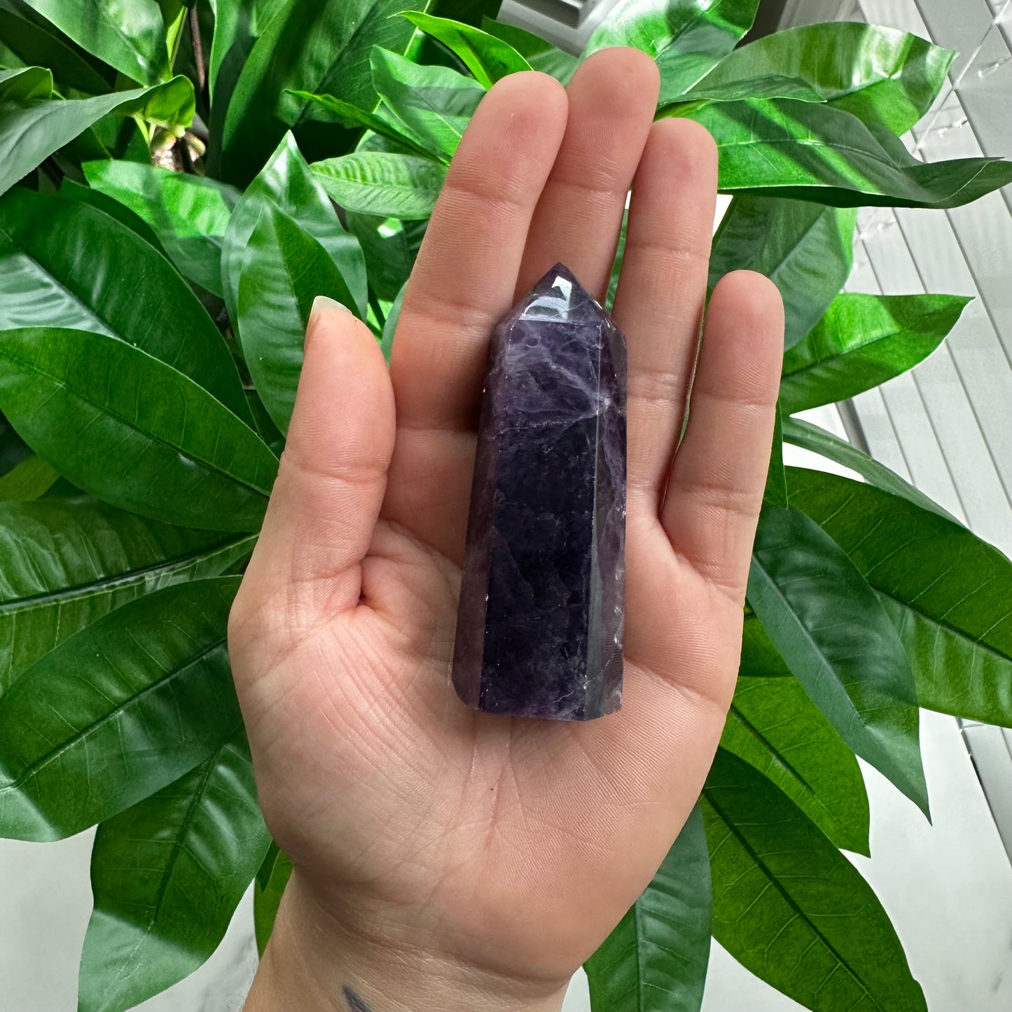 Purple Fluorite Tower | 3.5 oz | 3" | PF4