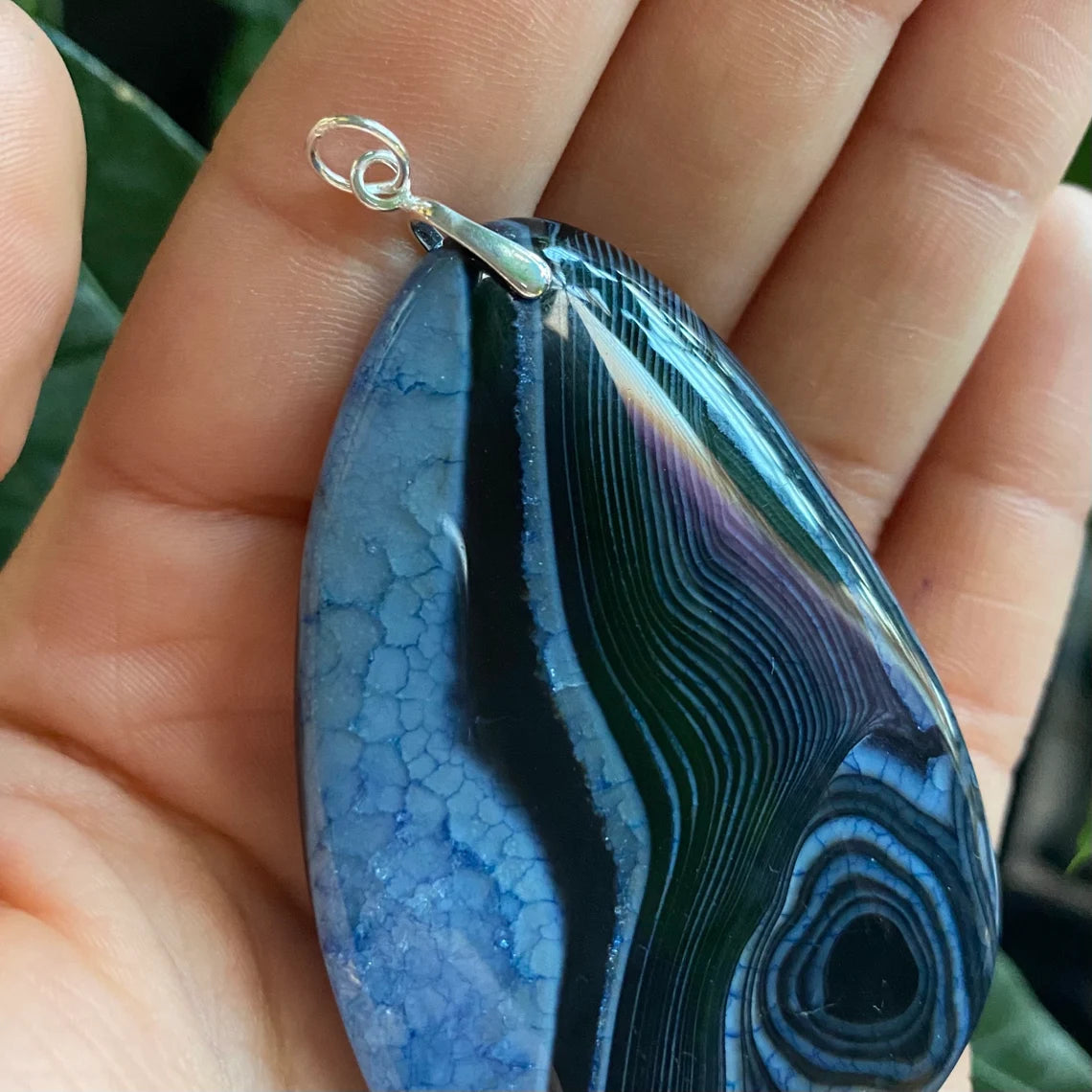 Agate Pendant | w/ Bail Option | For Necklace | For Wire Wrapping