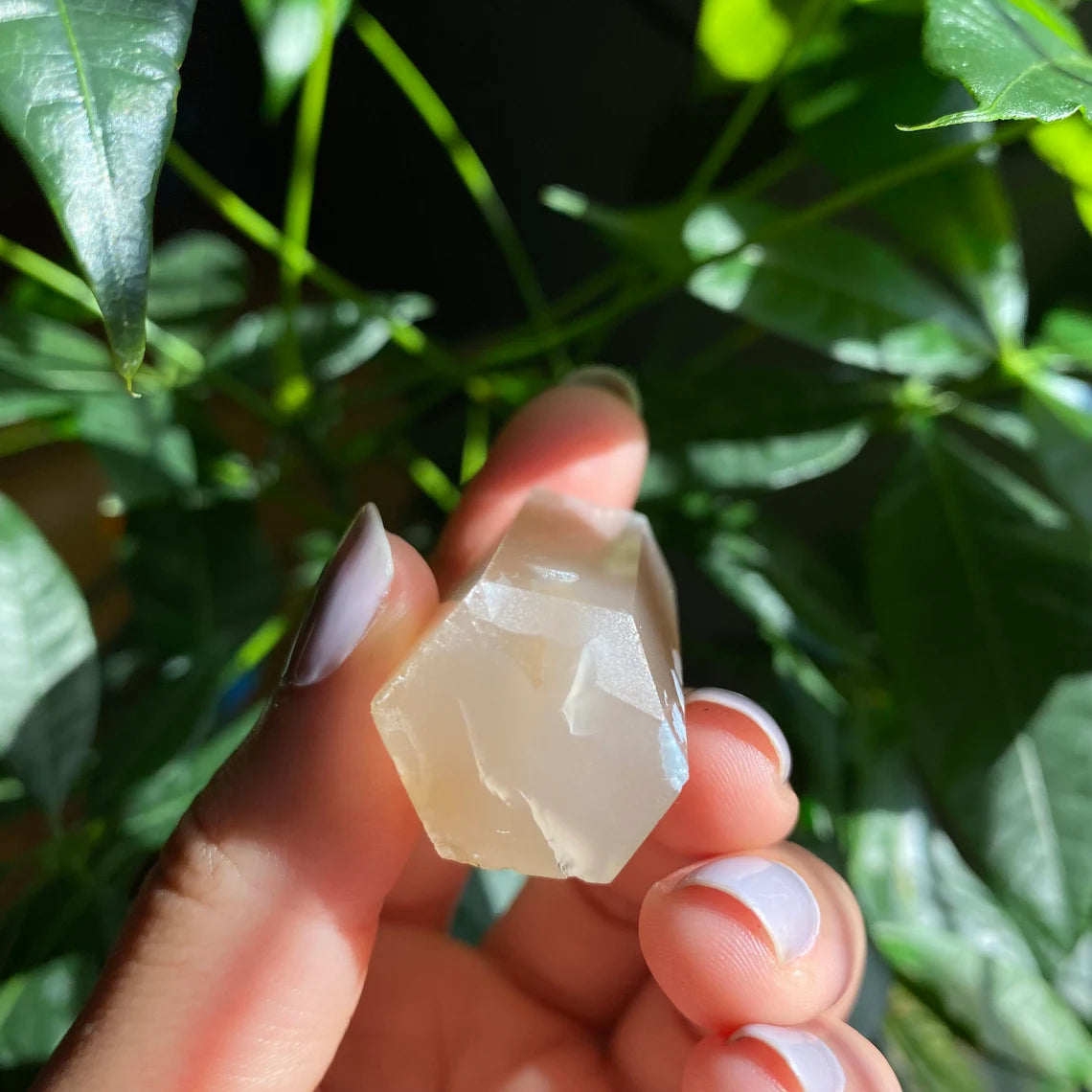 Flower Agate Tower | 1.8" | 1 oz | Crystal Tower