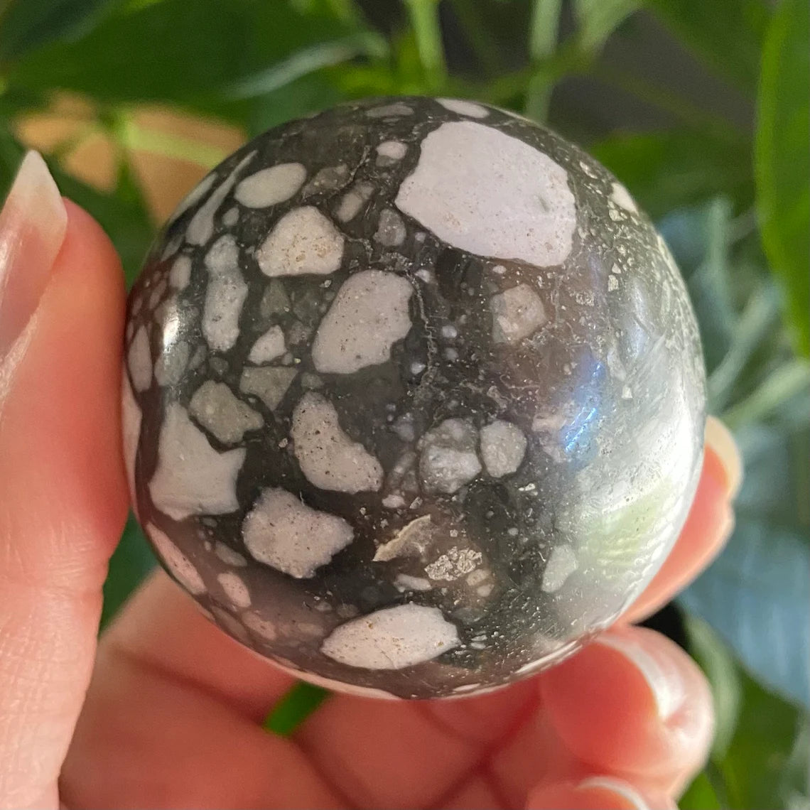 1.92” Maligano Jasper Sphere | 5.3 oz | Crystal Sphere | MJS5