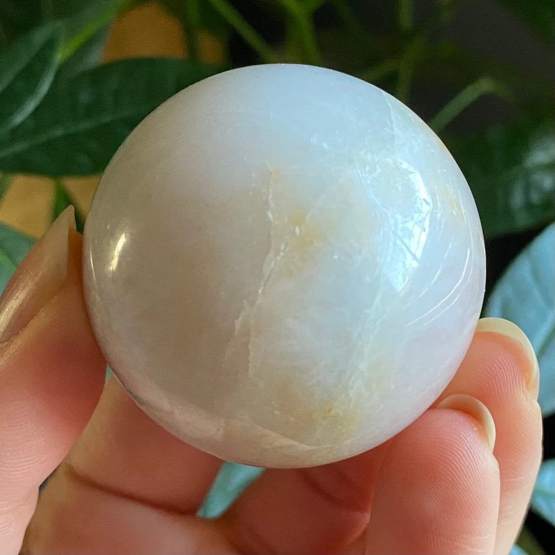 1.63" Rose Quartz Crystal Sphere | 3.4 oz | Crystal Sphere | RQS4
