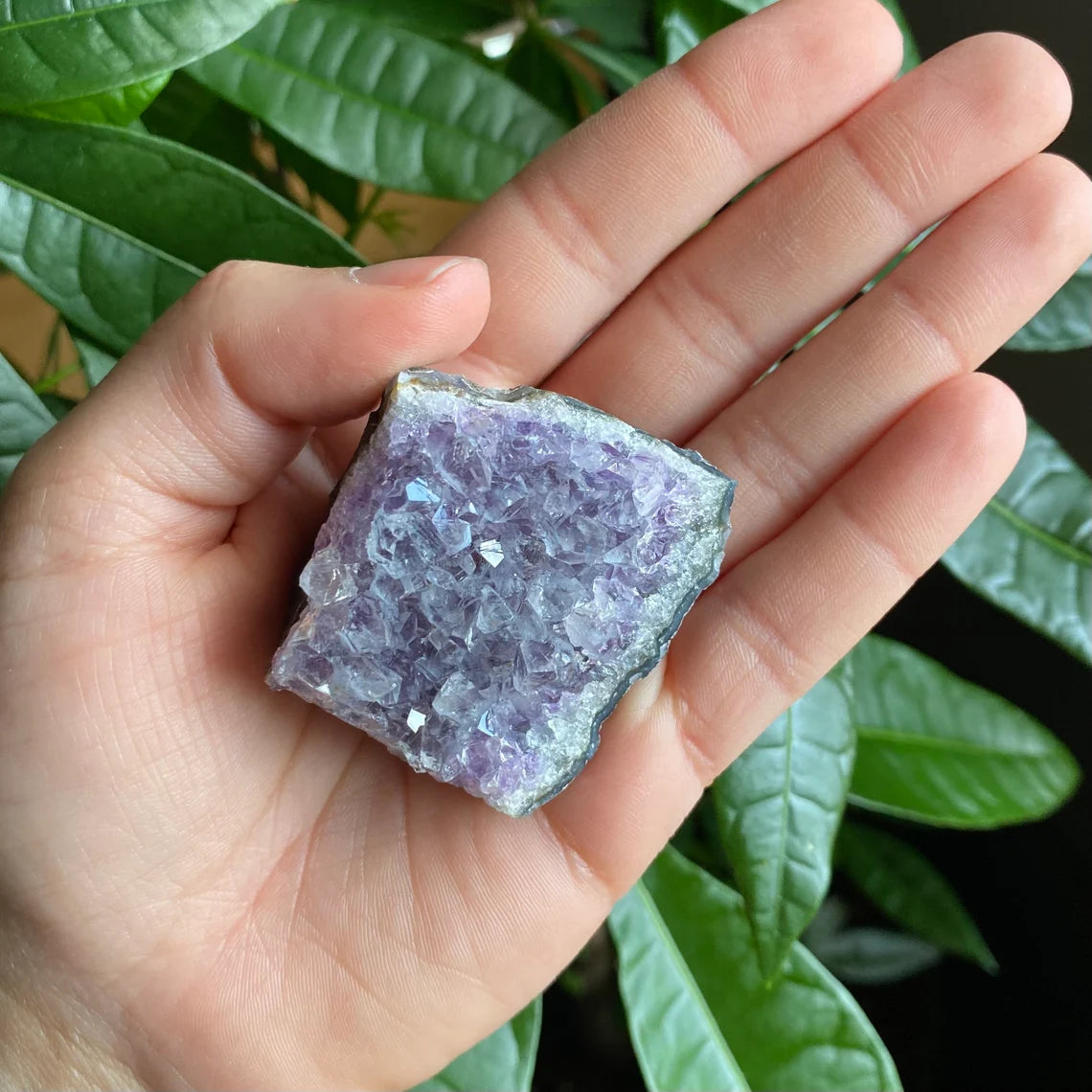 Natural Amethyst Cluster | 2.5 oz | 1.8 in | Rough Amethyst | Crystal Cluster | AC2