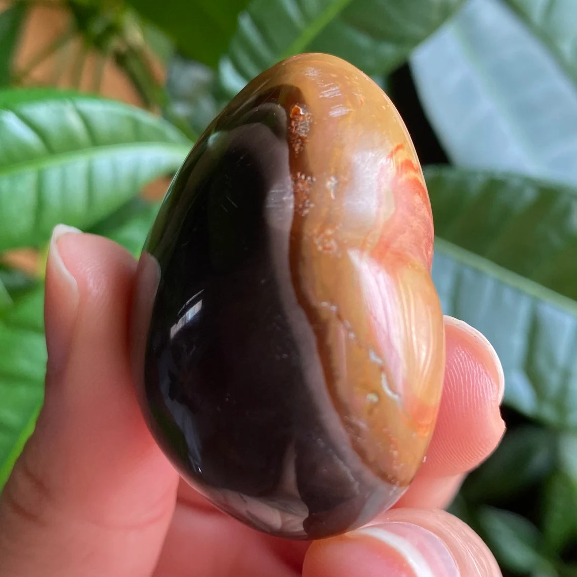Polychrome Jasper Heart | 1.7 oz | 1.8" | Jasper | Crystal Heart | PJH1