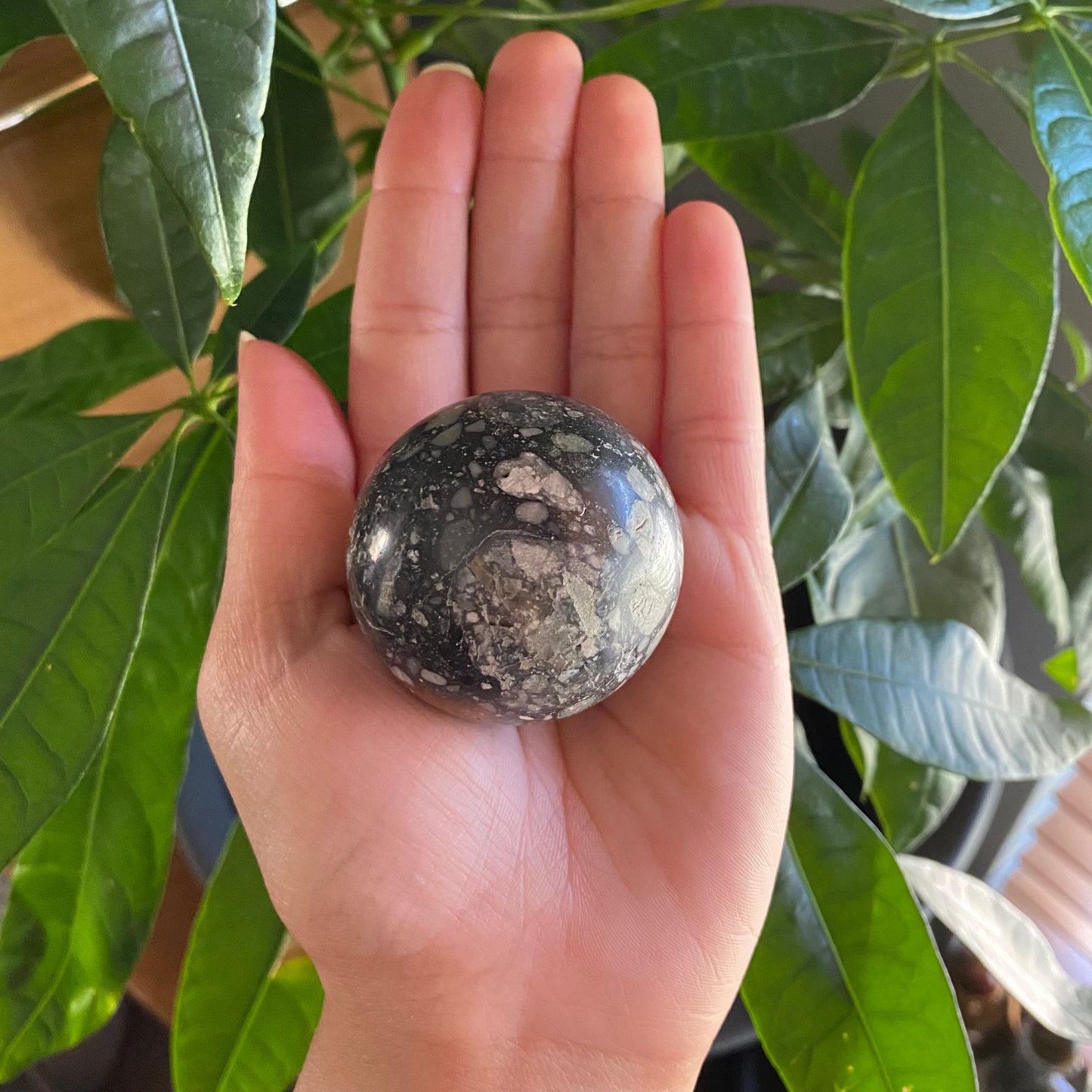 1.80” Maligano Jasper Sphere | 4.5 oz | Crystal Sphere | MJS4