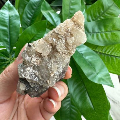 Rough Pink & Black Tourmaline on Quartz Matrix | RPT4