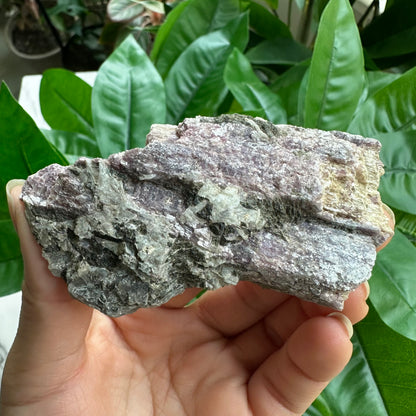 Rough Pink & Black Tourmaline on Quartz Matrix | RPT1