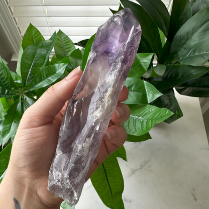 Large Bahia Natural Amethyst Wand | 10.2 oz | 6.5 in | LA9
