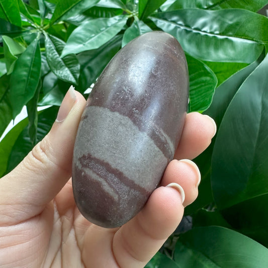 Large Shiva Lingam Stone | 3.5" | 6.4 oz | Fertility Stone | LSL1