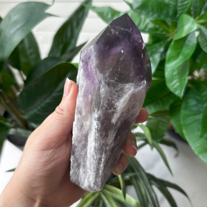 Large Bahia Natural Amethyst Wand | 1 lb 5.3 oz | 6 in | LA10