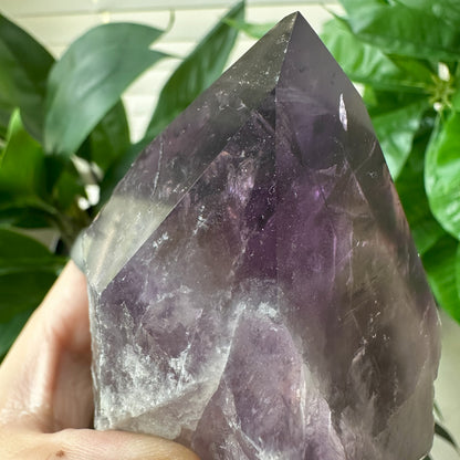Large Bahia Natural Amethyst Wand | 1 lb 5.3 oz | 6 in | LA10
