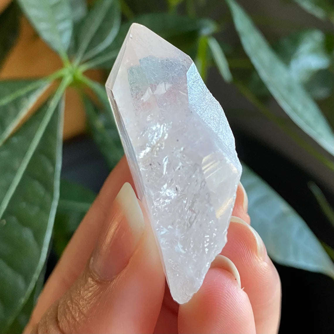 Natural Clear Quartz Point | 1 oz | 1.9”  | Clear Quartz | Top Polished Point | QP1