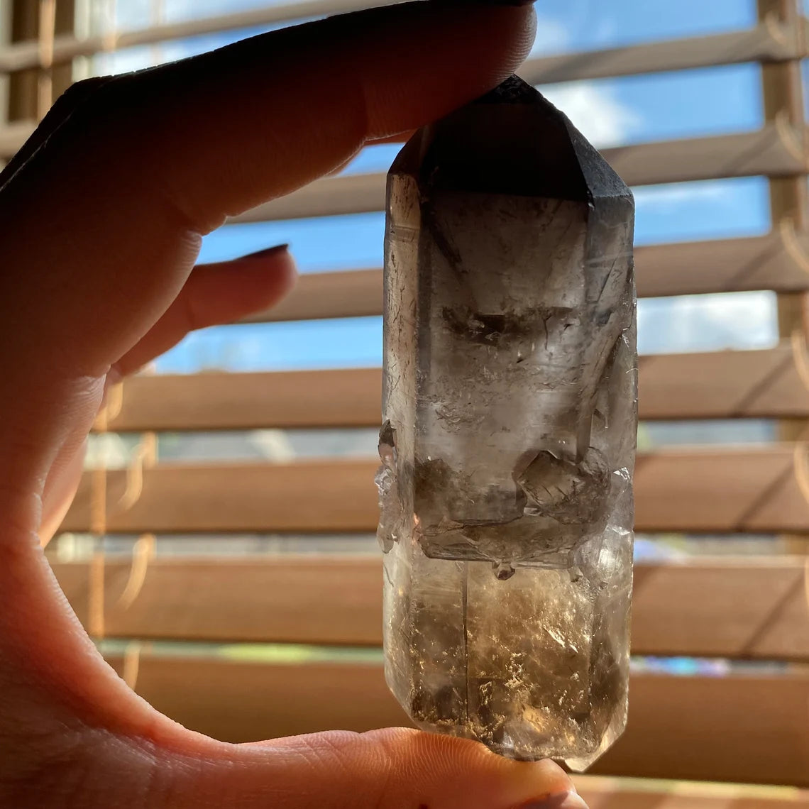 Smoky Quartz Point | 3 oz | 3.4 in | Crystal Point
