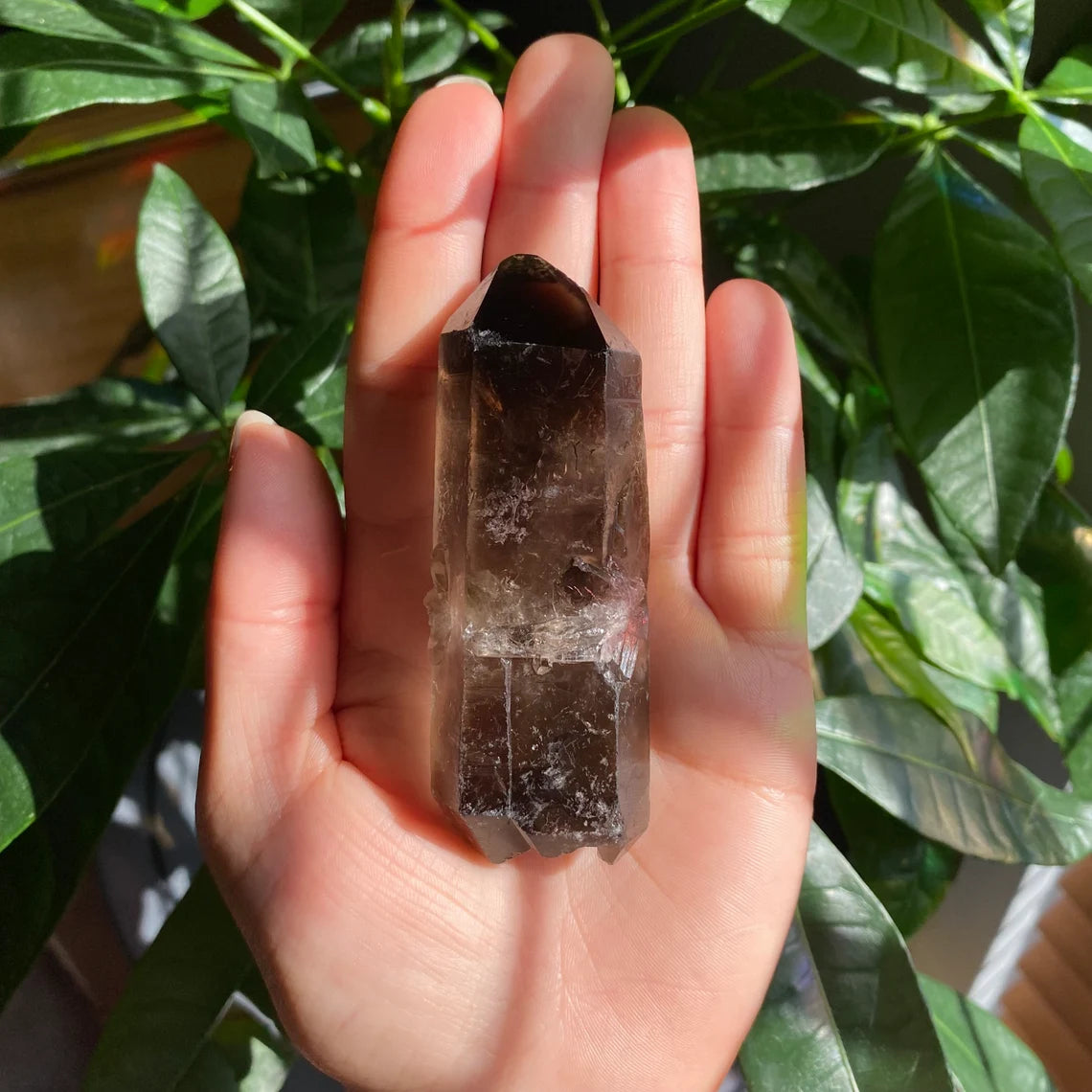 Smoky Quartz Point | 3 oz | 3.4 in | Crystal Point