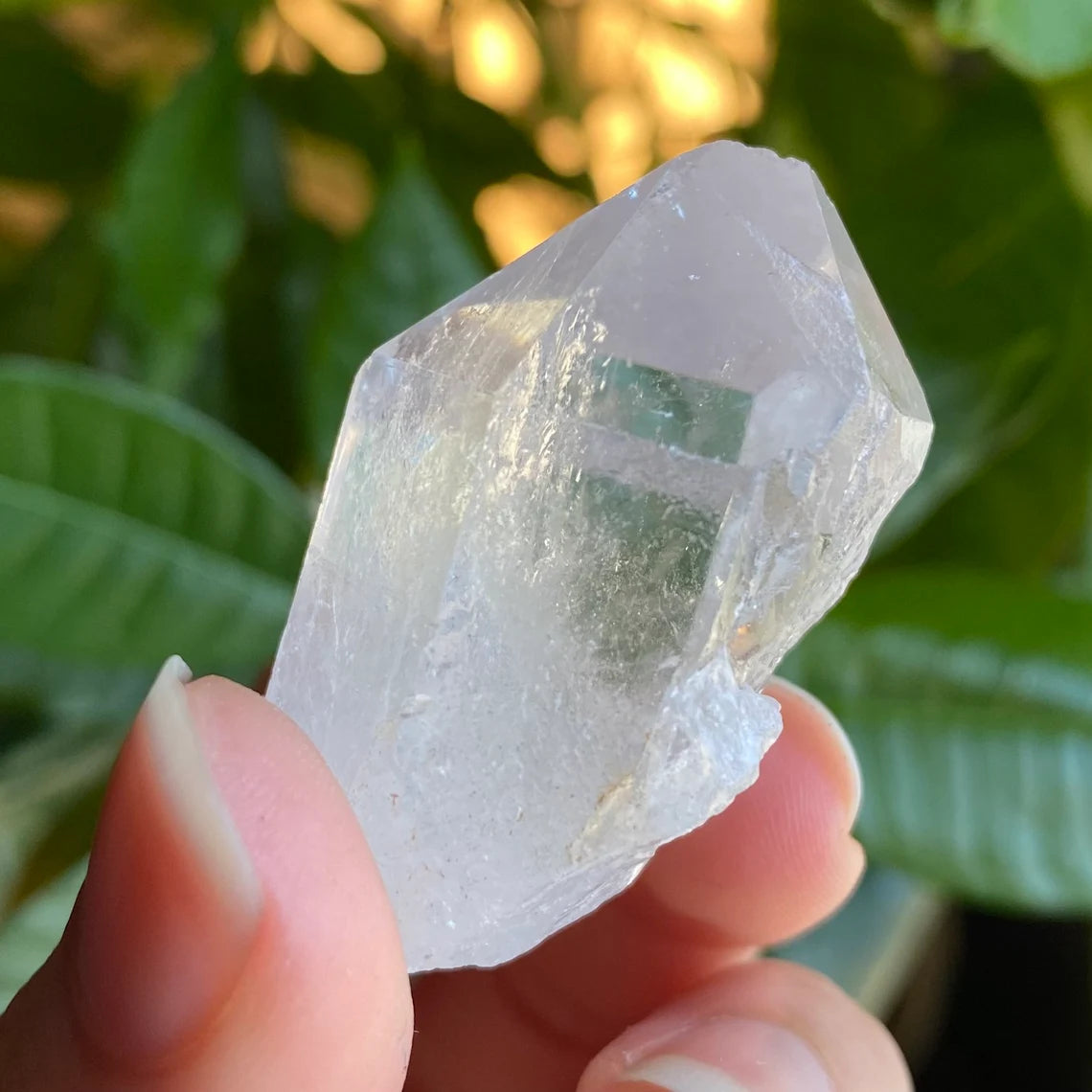 Natural Clear Quartz Point | 1 oz | 1.7”  | Clear Quartz | Top Polished Point | QP6