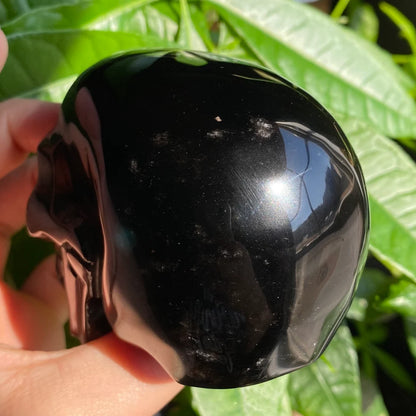 Smoky Quartz Skull | 1 lb 1.3 oz | 4" | Crystal Carving | Large Crystal Skull