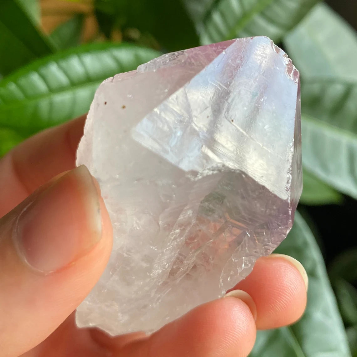 Natural Amethyst Point | 2.3 oz | 2.4 in | Natural Crystal Point | Brazilian Amethyst | Rough Amethyst | AP1