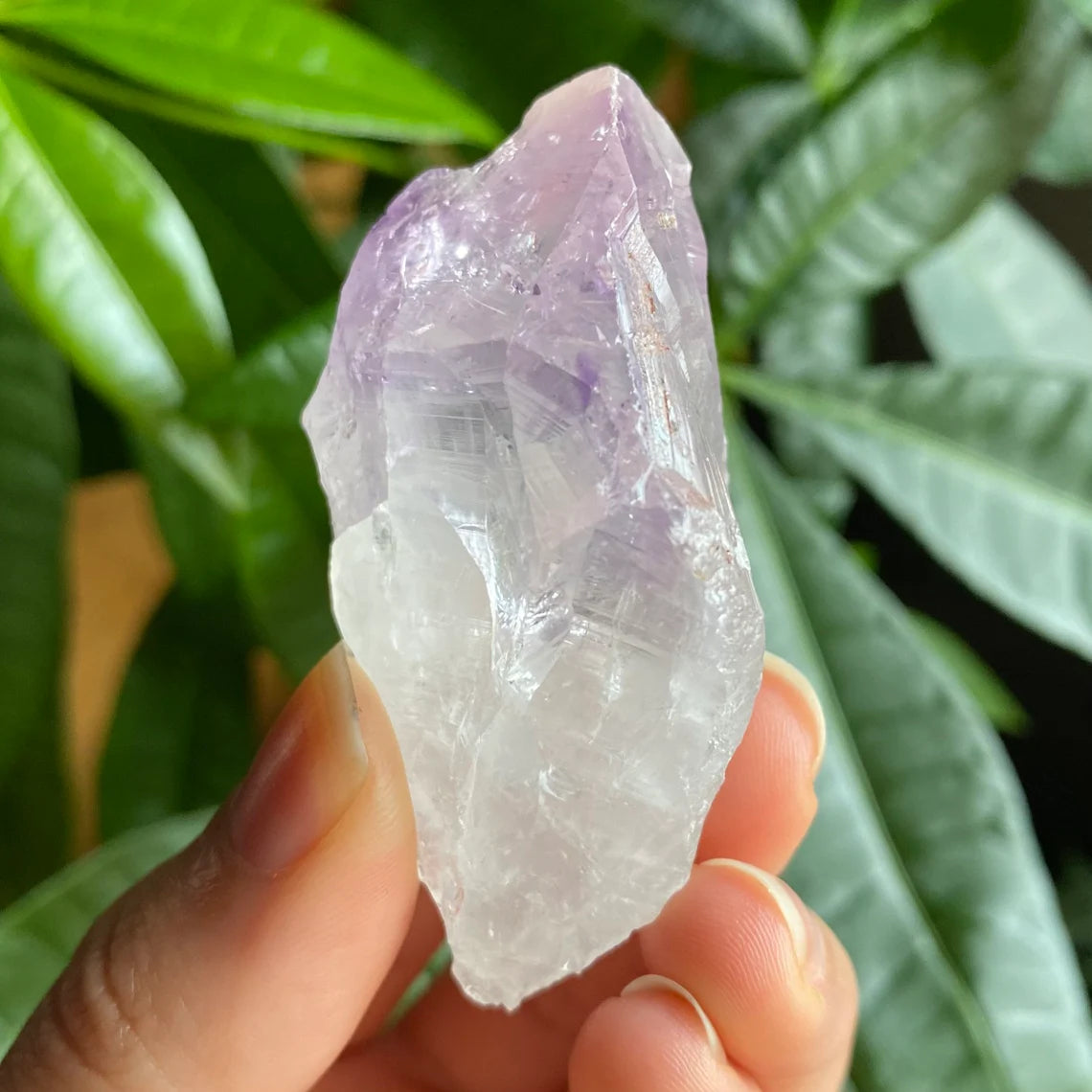 Natural Amethyst Point | 2.3 oz | 2.5 in | Natural Crystal Point | Brazilian Amethyst | Rough Amethyst | AP3