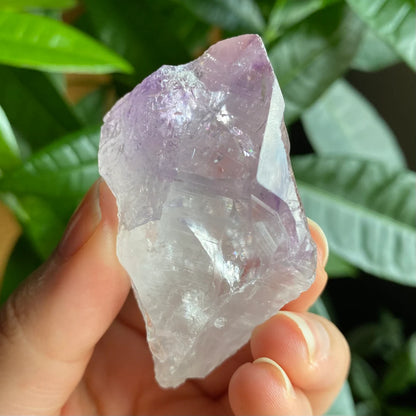 Natural Amethyst Point | 2.3 oz | 2.5 in | Natural Crystal Point | Brazilian Amethyst | Rough Amethyst | AP3