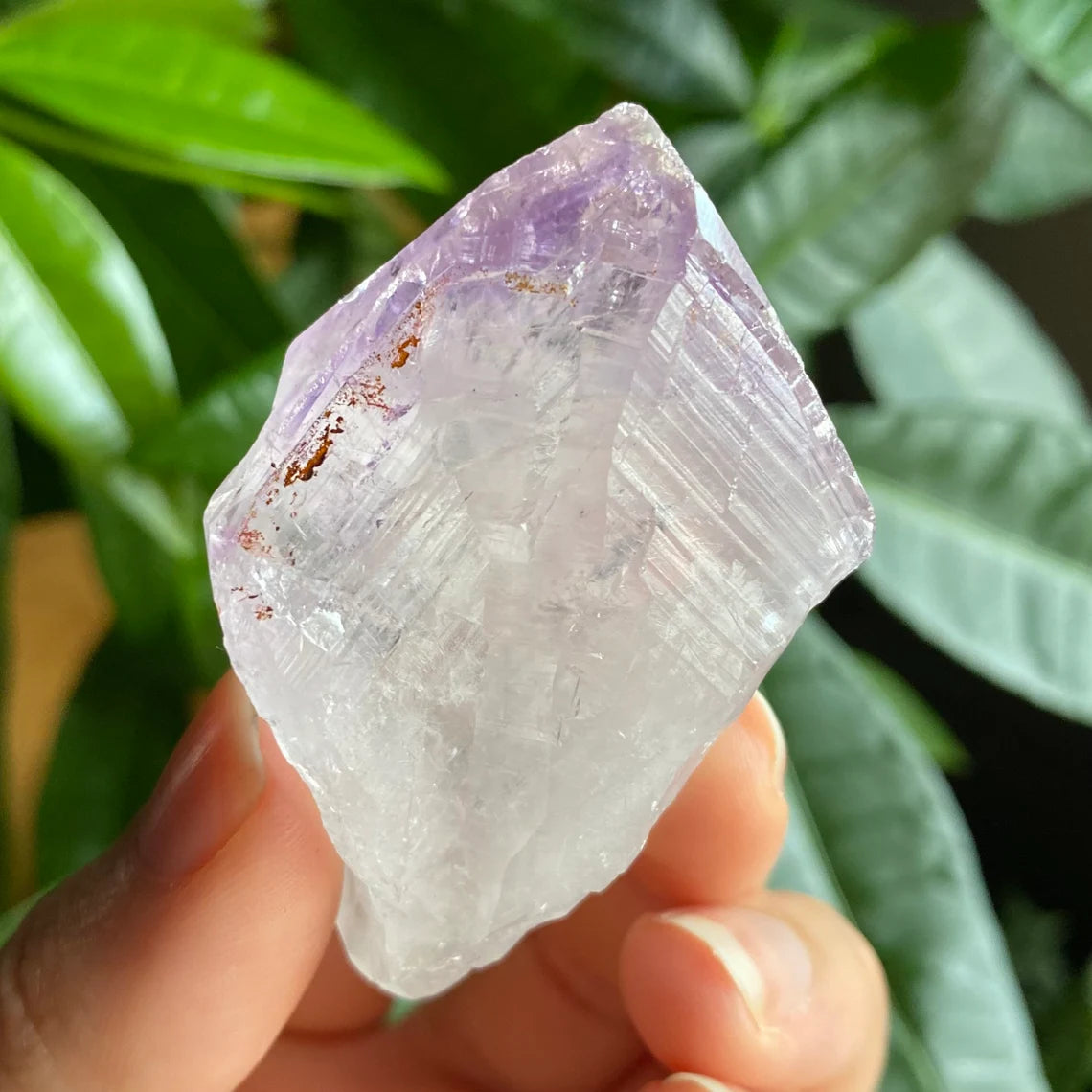 Natural Amethyst Point | 2.3 oz | 2.5 in | Natural Crystal Point | Brazilian Amethyst | Rough Amethyst | AP3