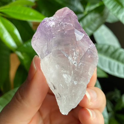 Natural Amethyst Point | 2.3 oz | 2.5 in | Natural Crystal Point | Brazilian Amethyst | Rough Amethyst | AP3