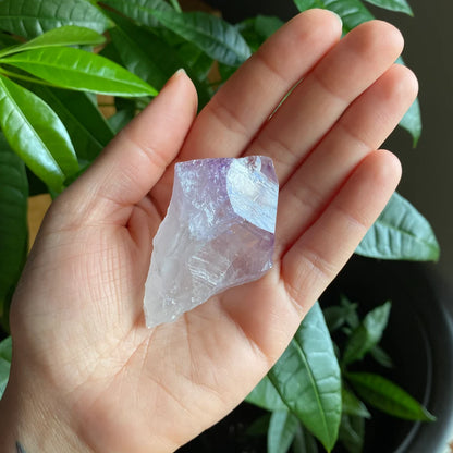 Natural Amethyst Point | 2.3 oz | 2.5 in | Natural Crystal Point | Brazilian Amethyst | Rough Amethyst | AP3