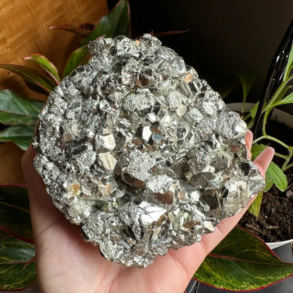 Pyrite Cluster | 3 lb  3.4 oz | 4" | Pyrite | Mineral Specimen | Fools Gold | Attract Abundance | Pyrite Specimen | PC2