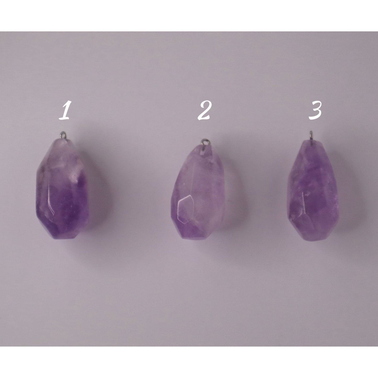 Amethyst Pendant for Necklaces, Wire Wrapping, Third Eye Chakra, Crown Chakra, Meditation, Intuition, Stress Relief