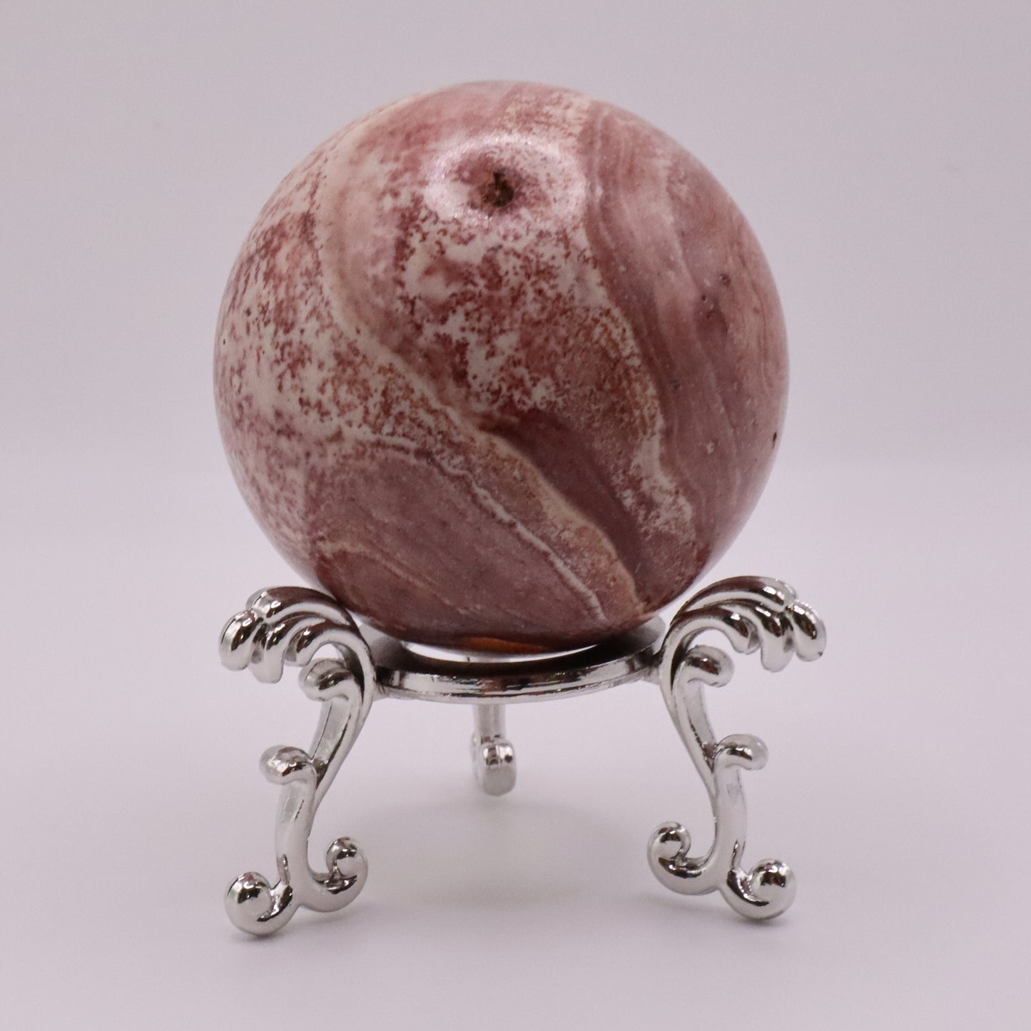 Three-Legged Sphere Stand | STAND ONLY | Gold | Silver | Crystal Stand | Crystal Sphere Stand