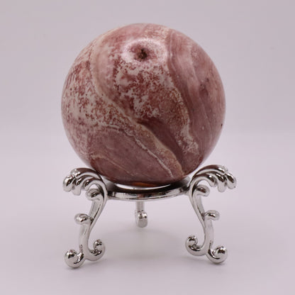 Three-Legged Sphere Stand | STAND ONLY | Gold | Silver | Crystal Stand | Crystal Sphere Stand