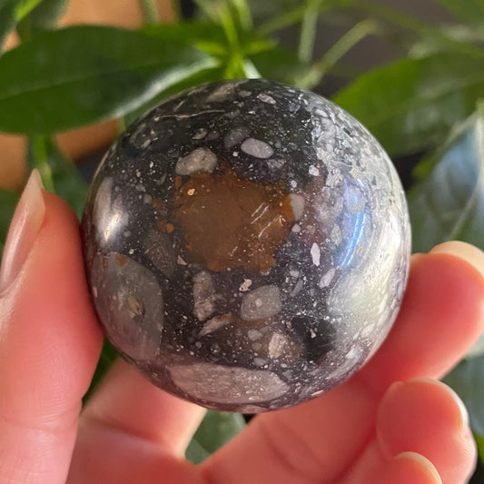 1.80” Maligano Jasper Sphere | 4.5 oz | Crystal Sphere | MJS4