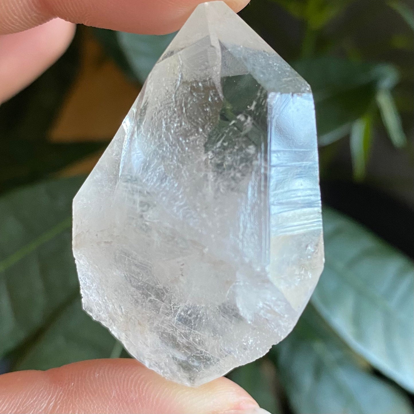 Natural Clear Quartz Point | 1 oz | 1.9”  | Clear Quartz | Top Polished Point | QP1