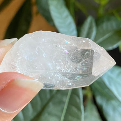 Natural Clear Quartz Point | 1 oz | 1.9”  | Clear Quartz | Top Polished Point | QP1