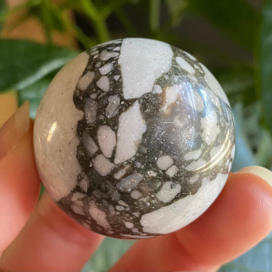 1.55” Maligano Jasper Sphere | 2.8 oz | Crystal Sphere | MJS2