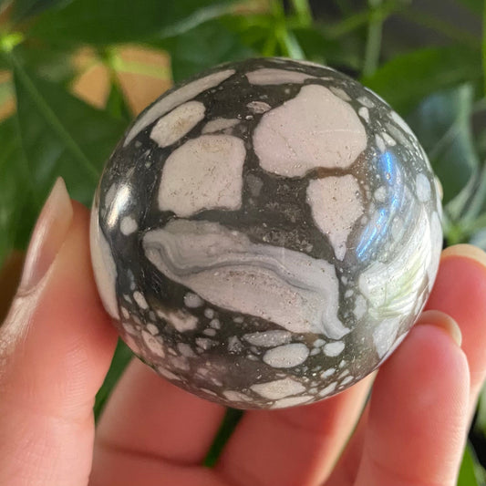 1.92” Maligano Jasper Sphere | 5.3 oz | Crystal Sphere | MJS5