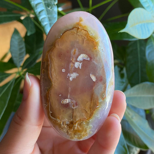 Polychrome Jasper Palm Stone | 3.8 oz | 3.1" | Jasper | Palm Stone
