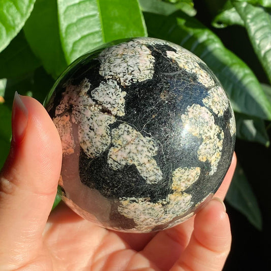 Snowflake Obsidian Sphere | 1 lb 4.3 oz | 2.8 in | Crystal Sphere