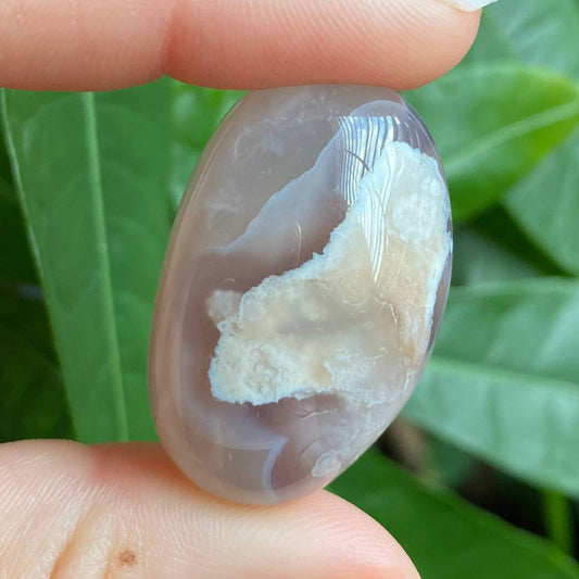 XL Flower Agate Tumbled Stone | 0.7 oz | Tumbled Stone | FA2