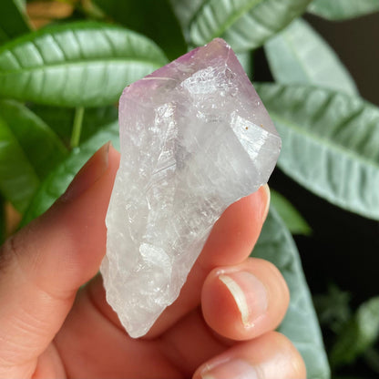 Natural Amethyst Point | 2.3 oz | 2.4 in | Natural Crystal Point | Brazilian Amethyst | Rough Amethyst | AP1