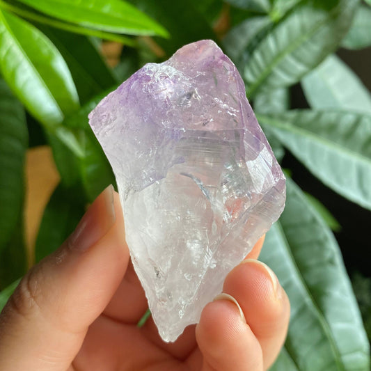 Natural Amethyst Point | 2.3 oz | 2.5 in | Natural Crystal Point | Brazilian Amethyst | Rough Amethyst | AP3