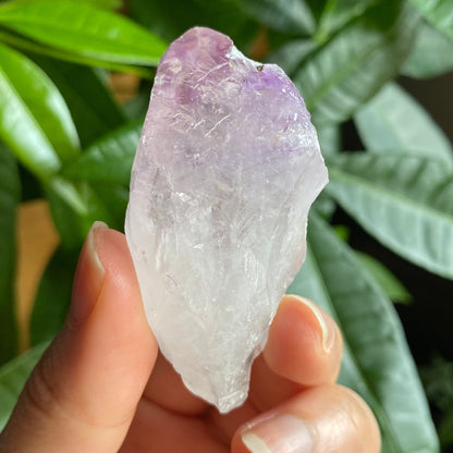 Natural Amethyst Point | 2.3 oz | 2.5 in | Natural Crystal Point | Brazilian Amethyst | Rough Amethyst | AP3