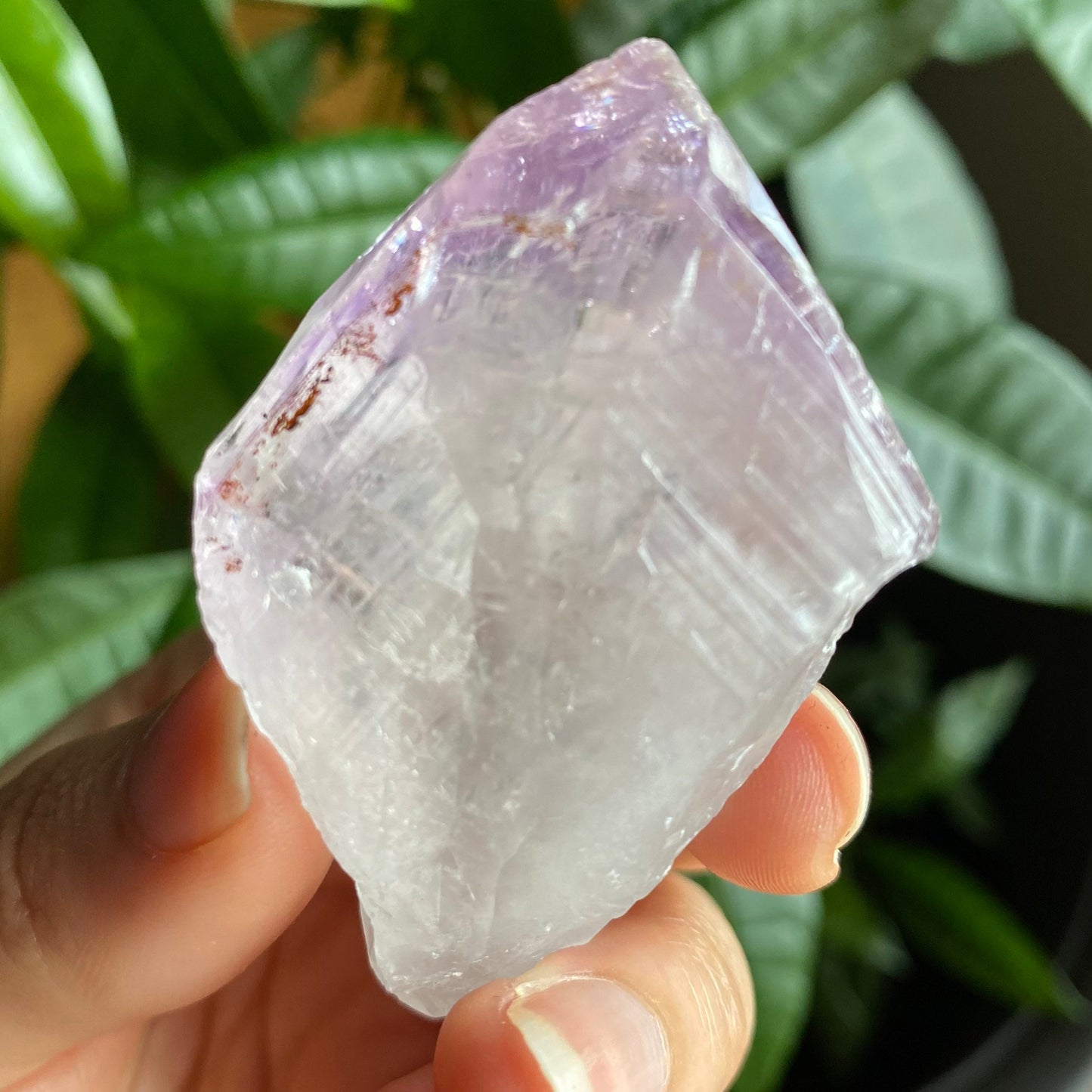 Natural Amethyst Point | 2.3 oz | 2.5 in | Natural Crystal Point | Brazilian Amethyst | Rough Amethyst | AP3