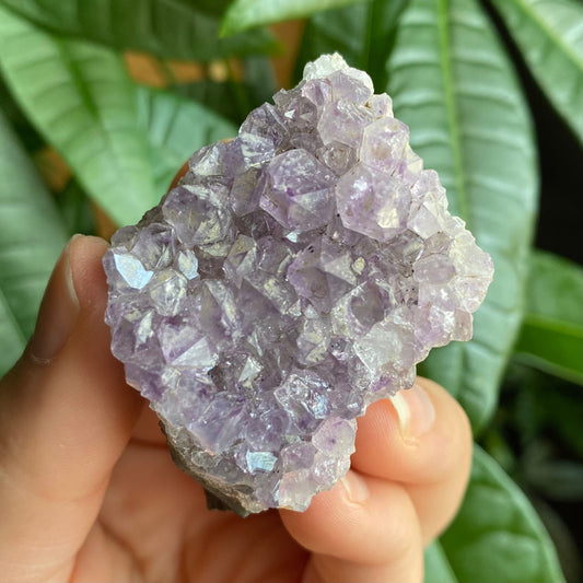 Natural Amethyst Cluster | 1.8 oz | 2.2 in | Rough Amethyst | Crystal Cluster | AC4