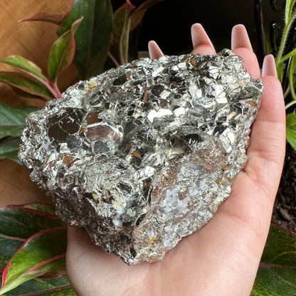 Pyrite Cluster | 3 lb  3.4 oz | 4" | Pyrite | Mineral Specimen | Fools Gold | Attract Abundance | Pyrite Specimen | PC2